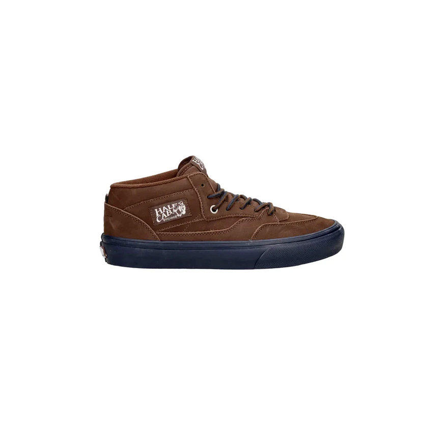 Zapatillas Vans Skate Half Cab Nick Michel -Brown Navy
