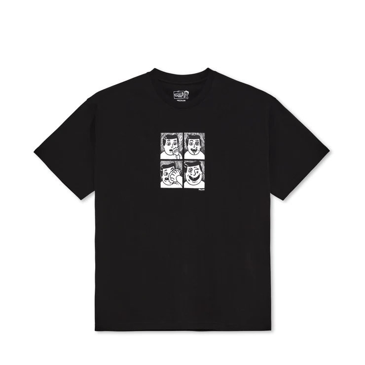 Camista POLAR SKATE CO. - PUNCH TEE BLACK