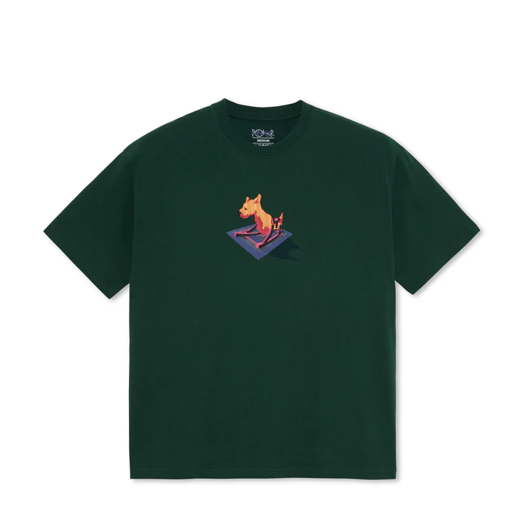 Camiseta POLAR SKATE CO. - DOG TEE DARK GREEN