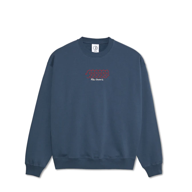 Sudadera Dave Crewneck | Faces - Grey Blue