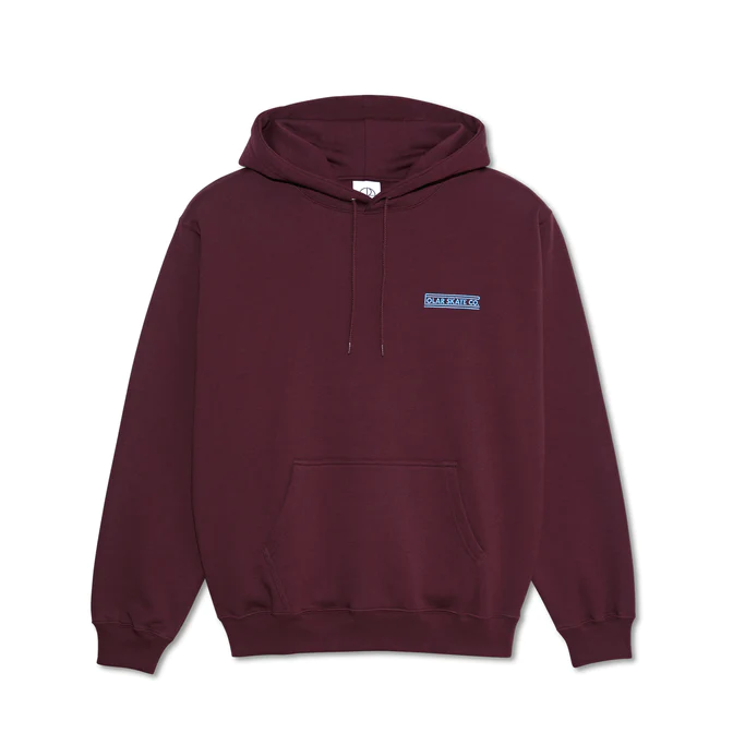 Sudadera Dave Hoodie | Stretch Logo - Dark Wine