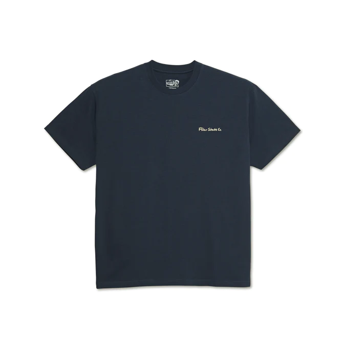 Camiseta Polar Skate Co Tee | Faces - New Navy