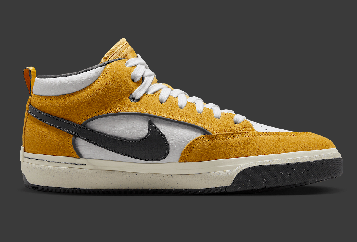 Zapatillas NIKE SB - REACT LEO University Gold/White-Dark Grey