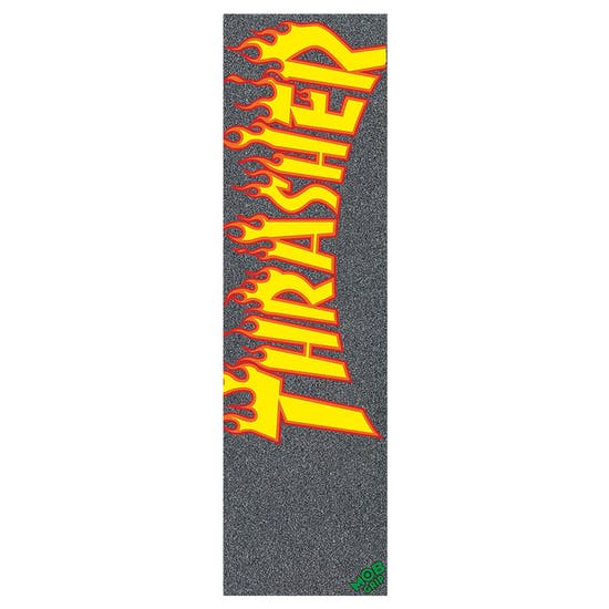 Lija MOB Thrasher Yellow Orange Flame 9 Inch