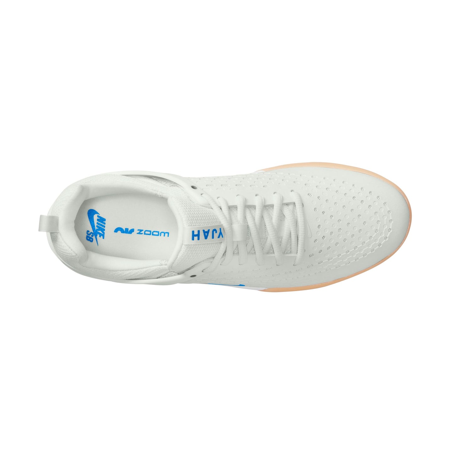 Zapatillas Nike SB Zoom Nyjah 3 Blanco cumbre/Blanco cumbre/Blanco/Azul foto