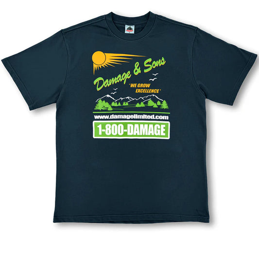 Damage - Landscapers Tee Navy