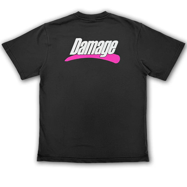 Damage - Pocket Tee Black