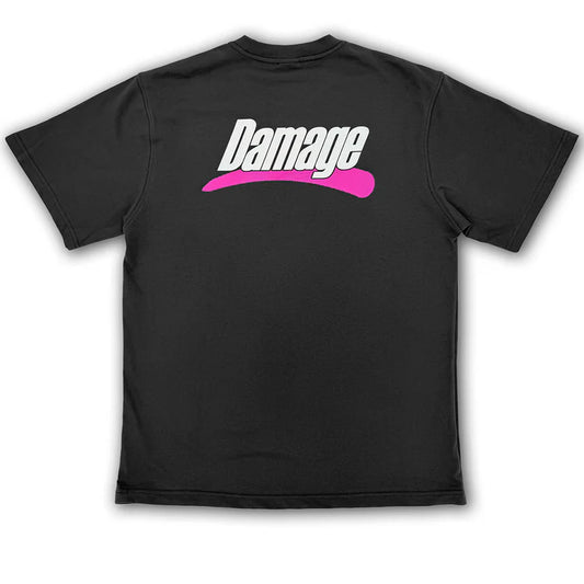 Damage - Pocket Tee Black