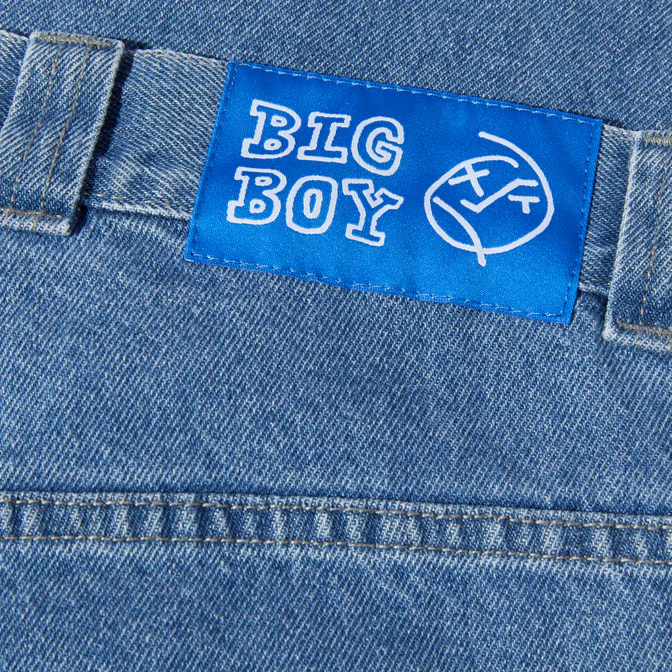 PANTALON Big Boy Pants | Denim - Mid Blue