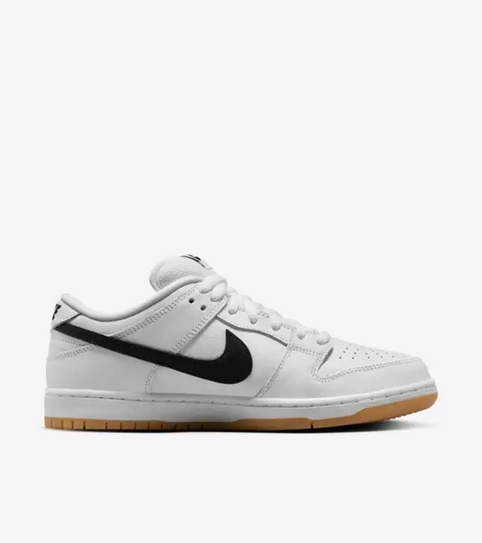 Zapatillas Nike SB Dunk Low Pro White and Gum Light Brown