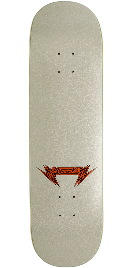 Tabla  Rassvet Spark Skateboard Deck - White - 8.50 Rassvet Spark Skateboard Deck