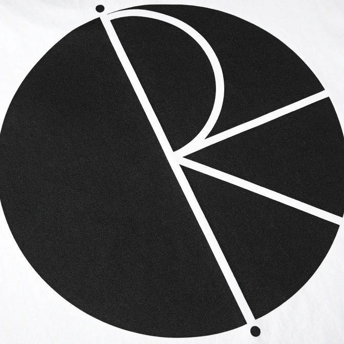 Camiseta Polar Skate co - Tee | Fill Logo - White