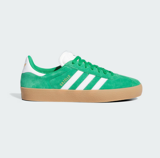 Zapatillas Adidas Gazelle Adv Green / Cloud White / Gold Metallic