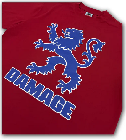 Damage - Heraldic Tee Red