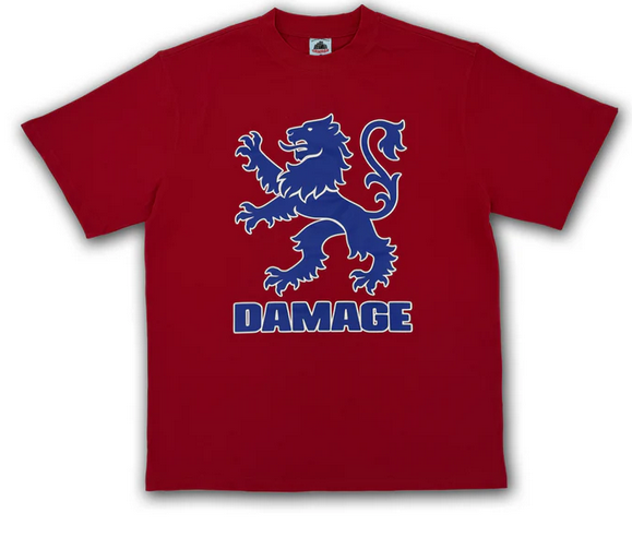 Damage - Heraldic Tee Red