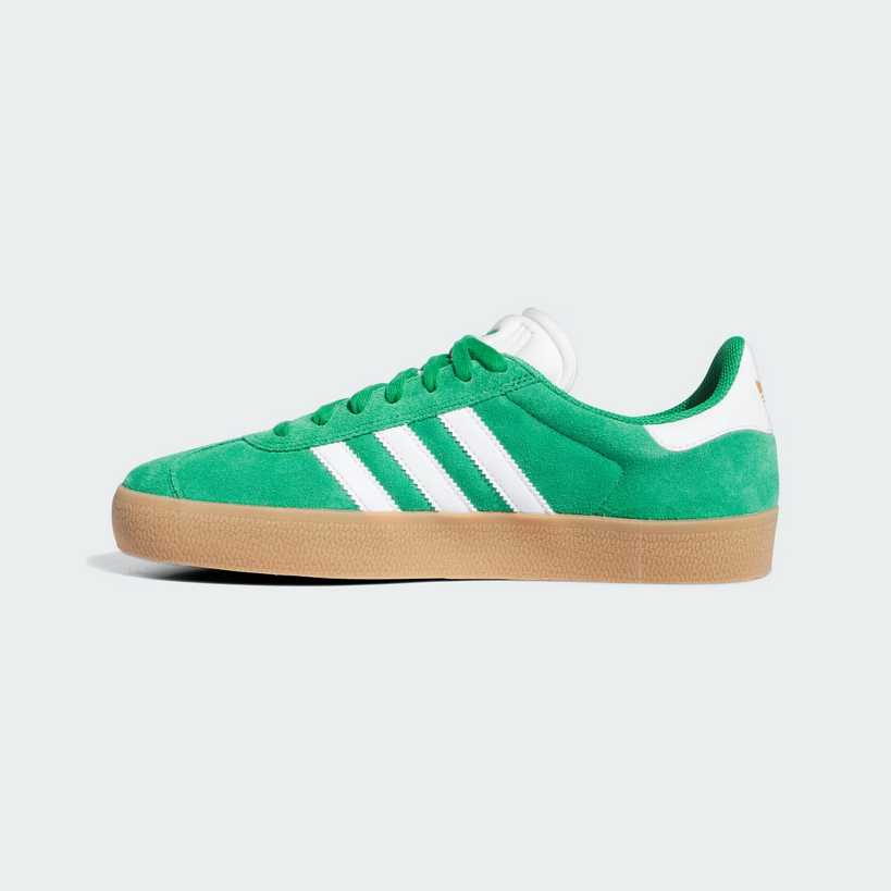 Zapatillas Adidas Gazelle Adv Green / Cloud White / Gold Metallic
