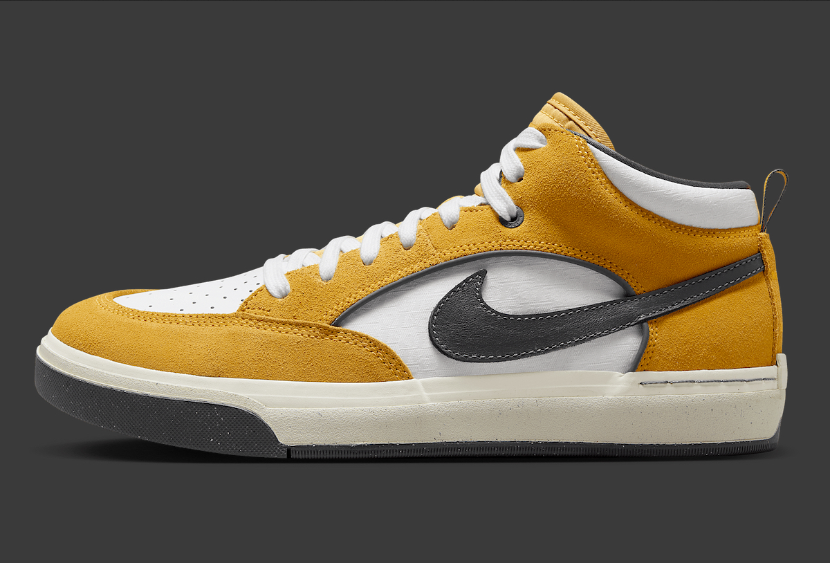 Zapatillas NIKE SB - REACT LEO University Gold/White-Dark Grey