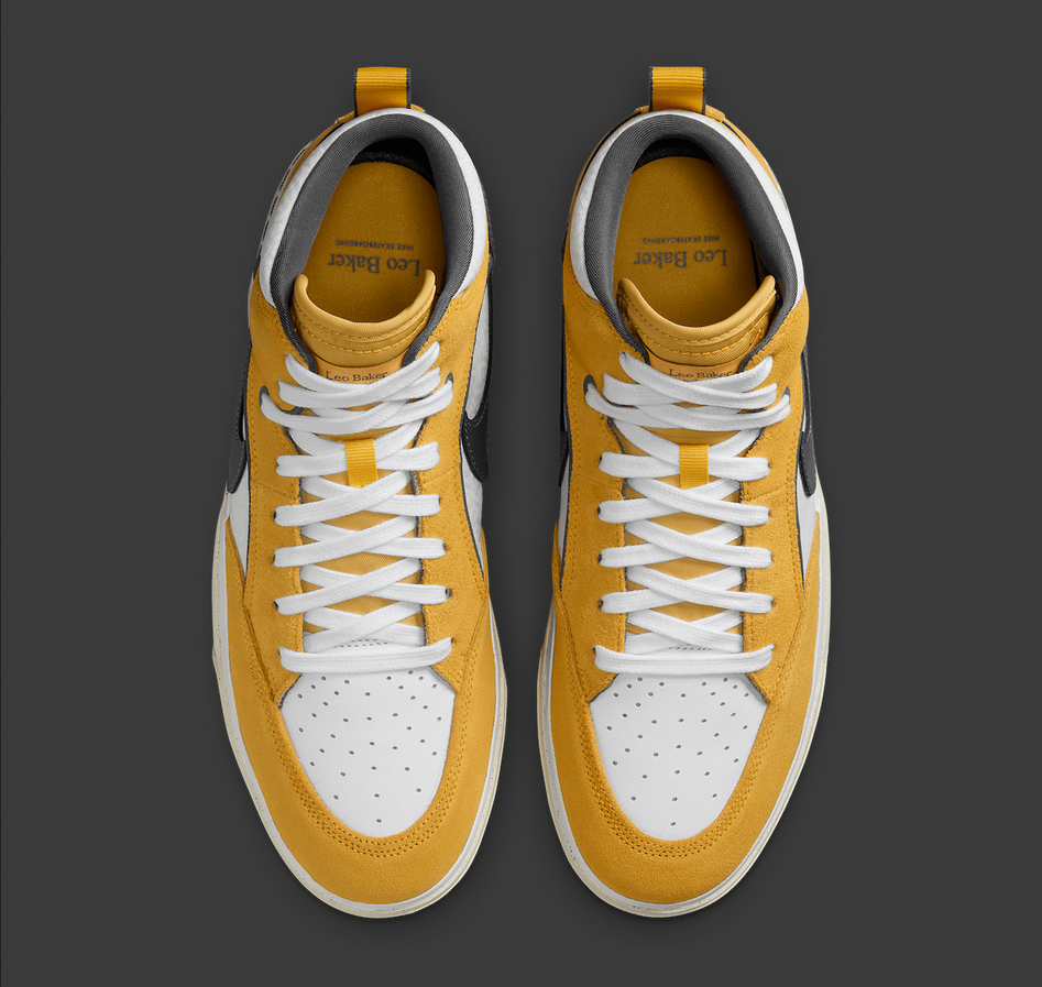 Zapatillas NIKE SB - REACT LEO University Gold/White-Dark Grey