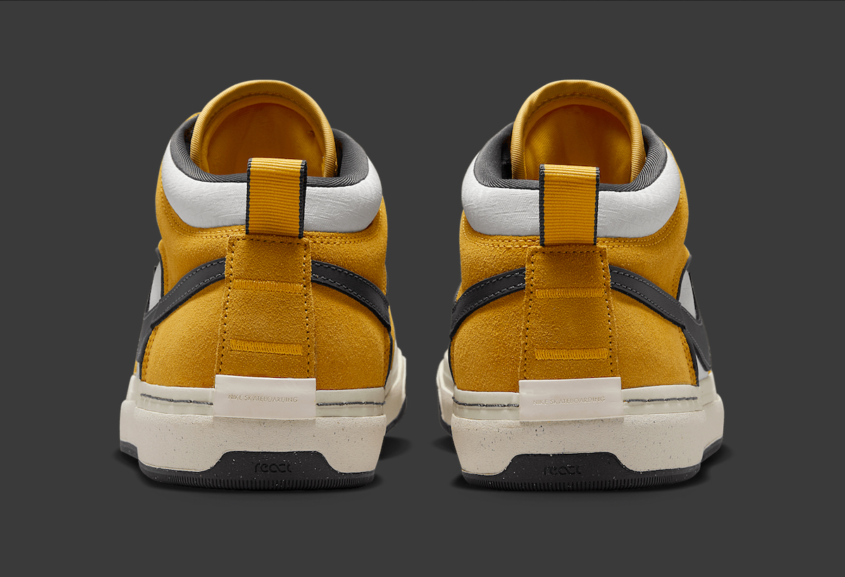 Zapatillas NIKE SB - REACT LEO University Gold/White-Dark Grey