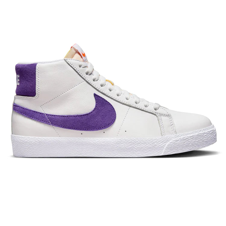 Zapatillas  Nike SB Zoom Blazer Mid Purple court/White