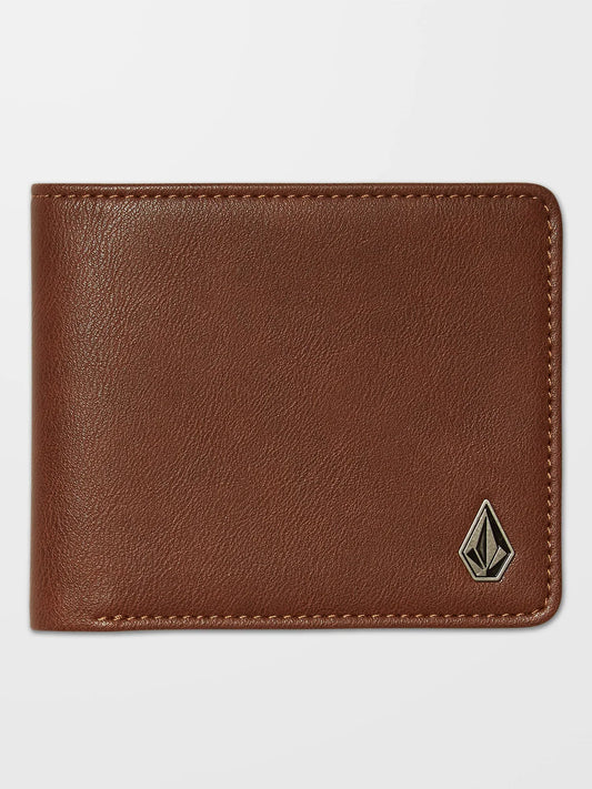 Cartera Slim Stone S - BROWN
