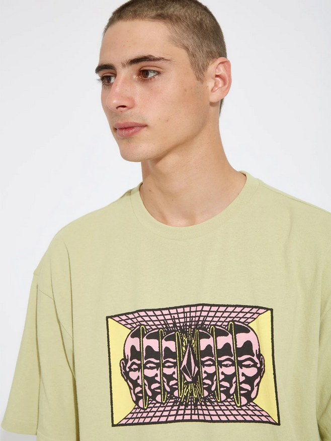 Camiseta VOLCOM Mind Invasion - LENTIL GREEN